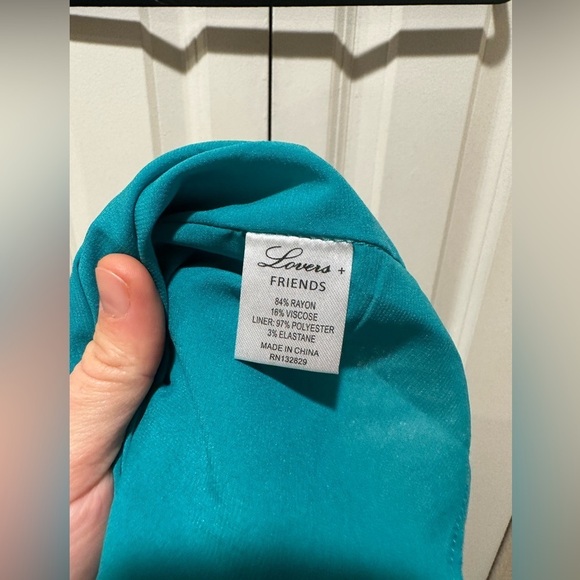 NWT Lovers+ Friends Pom Pom Halter Neck Top Beachy Resort Holiday , size S - Picture 3 of 12